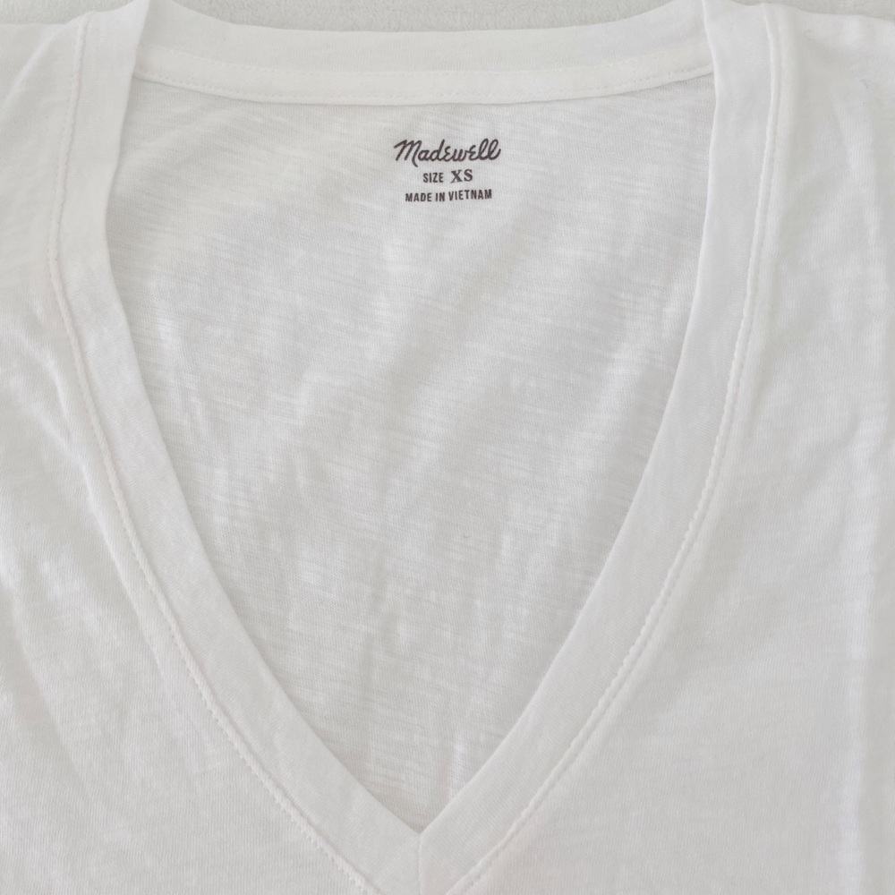 NWT Madewell Cherry Embroidered Pocket Tank - Picture 5 of 12